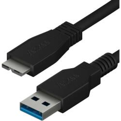 YENKEE USB A - Micro B kábel, 1, 5 m, YCU 011 BK