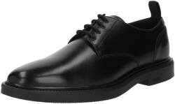 BOSS Pantofi cu șireturi 'Larry_Derb' negru, Mărimea 45