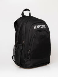 Heavy Tools 3 zsebes hátizsák laptoptartós plusz biztonsági zsebes kulacstartós fekete
