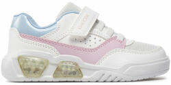 GEOX Sneakers Geox J Illuminus Girl J45HPA 0BUAS C0406 S White/Pink