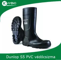 Dunlop Work-it S5 fekete PVC védőcsizma (9DWKT10047)