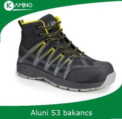 Coverguard Aluni S3 SRC fekete oxford munkavédelmi védőbakancs (9ALU160046)