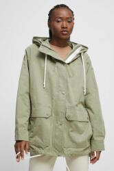 Medicine rövid kabát női, zöld, átmeneti, oversize - zöld XL - answear - 15 990 Ft