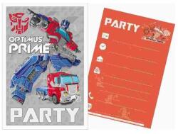 Javoli Transformers Party Meghívó 5db (ARJ030346I)