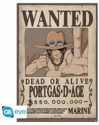 Abysse Corp ONE PIECE poszter "Wanted Ace" (91.5x61) (ABYDCO410)