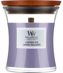 WoodWick Lumânare aromată - WoodWick Hourglass Candle Lavender Spa 85 g