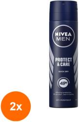 Nivea Men Protect & Care deo spray 2x150 ml