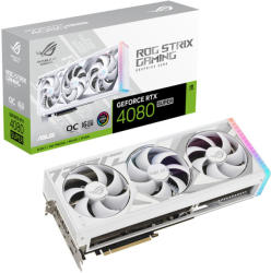 ASUS ROG Strix GeForce RTX 4080 SUPER Gaming White OC 16GB GDDR6X 256bit (ROG-STRIX-RTX4080S-O16G-WHITE/90YV0KB2-M0NA00) Placa video