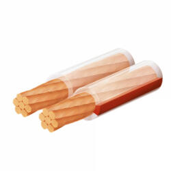 Somogyi Elektronic KLS 6T hangszóróvezeték, átlátszó, 2 x 6 mm2, 0, 15 mm elemi szál, 25 m/ tekercs (KLS 6T) - scom