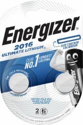 Energizer CR2016 Ultimate lítium mini gombelem 2 db (423020) - eledbolt