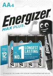 Energizer Max Plus alkáli tartós ceruza elem AA LR6 4 db (7638900423242)