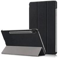 Gigapack GP-110202 Samsung Galaxy Tab S7 FE 5G (SM-T736)/WIFI (SM-T730) fekete bőr hatású oldalra nyíló tok (GP-110202)