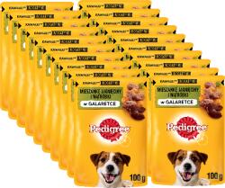 PEDIGREE Hrană umedă pentru câini adulți cu jeleu de miel 20x100g