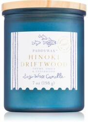 Paddywax Coastal Hinoki Driftwood lumânare parfumată 198 g