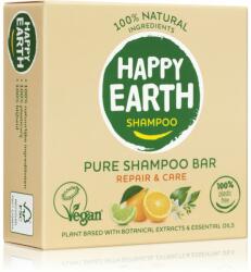 Happy Earth 100% Natural Shampoo Bar Dry & Damaged hair szilárd sampon száraz és sérült hajra 70 g