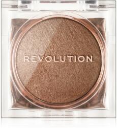 Makeup Revolution Beam Bright kompakt púderes élénkítő arcra árnyalat Bronze Baddie 2, 45 g
