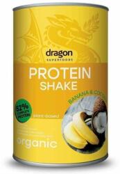 Dragon Superfoods Shake proteic banane si cocos bio, 450g, Dragon Superfoods