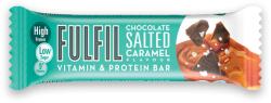 Fulfil Nutrition Baton proteic cu 9 vitamine Chocolate Salted Caramel, 55g, Fulfil Nutrition