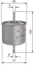 Bosch Filtru combustibil BOSCH 0 450 905 324 (0 450 905 324) - autobob