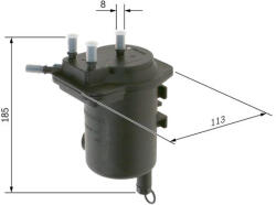 Bosch Filtru combustibil BOSCH 0 450 907 011 (0 450 907 011) - autobob