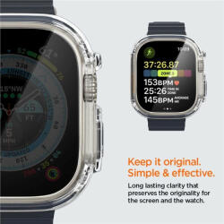 SPIGEN Husa Spigen Ultra Hybrid pentru Apple Watch Ultra (49 mm) - transparenta