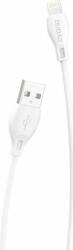 Dudao L4 USB Type-A apa - Lightning apa 2.0 Adat és töltőkábel - Fehér (2m) (L4)