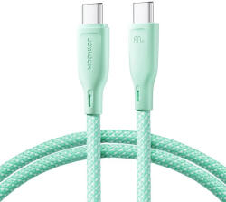 JOYROOM Cablu USB-C / USB-C 60W Transfer rapid 1m - Verde