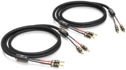 ViaBlue SC-2 T8 szerelt hangfal kábel (2x2.5 m) - Black Edition