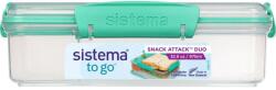 Sistema Snackbox Snack Attack Duo TO GO 975 ml mint (21482) (21482)