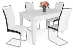 Pedro asztal Száva székkel - 4 személyes étkezőgarnitúra