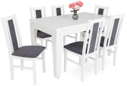  Pedro asztal Félix székkel - 6 személyes étkezőgarnitúra