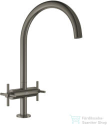 GROHE ATRIO álló mosogató csaptelep, Brushed Hard Graphite 30609AL0 (30609AL0)