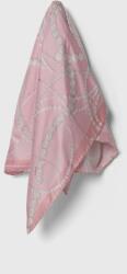 Lanvin selyem kendő rózsaszín, mintás - rózsaszín Univerzális méret - answear - 99 990 Ft