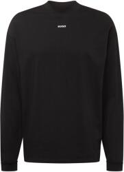 HUGO BOSS Bluză de molton 'Dapaso' negru, Mărimea XL