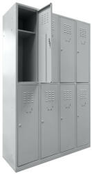 Ellit Vestiar metalic Ellit® COMPACT My 4x2 uși 1800x1175x450 mm (L0188)