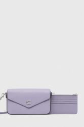 Coach bőr táska lila - lila Univerzális méret - answear - 70 990 Ft
