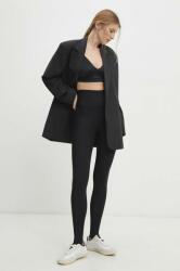 Answear Lab legging fekete, női, sima - fekete M - answear - 10 990 Ft
