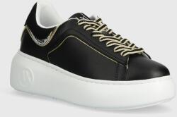 Giorgio Armani bőr sportcipő fekete, XDX108 XV788 T780 - fekete Női 37
