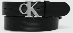 Calvin Klein Jeans bőr öv fekete, férfi - fekete 95 - answear - 18 990 Ft