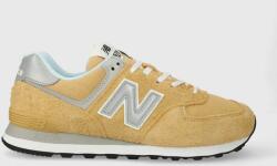 New Balance velúr sportcipő 574 bézs, U574PGW - bézs Férfi 41.5