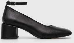 Vagabond Shoemakers bőr flip-flop ADISON fekete, magassarkú, 5739-001-20 - fekete Női 36