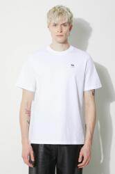 Wood Wood pamut póló Bobby Double Logo fehér, férfi, sima, 12345701.2512 - fehér XL