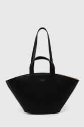 Patrizia Pepe bőr táska fekete, 8B0167 L047 - fekete Univerzális méret