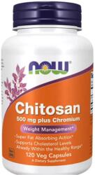 NOW CHITOSAN 500 mg with Chromium 120 veg kapszula