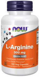 NOW L-Arginine 500 mg (100 veg kapszula) - L-Arginin 100 veg kapszula