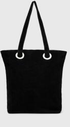Answear Lab velúr táska fekete - fekete Univerzális méret - answear - 17 390 Ft