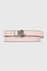 Lauren Ralph Lauren kifordítható bőröv rózsaszín, női - rózsaszín L - answear - 28 990 Ft