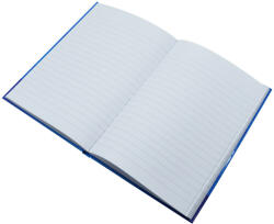 BLUERING Beírókönyv A5, 96lap, keményfedeles, egyszínű, Bluering vonalas (52336)