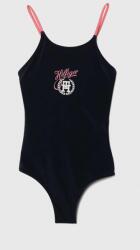 Tommy Hilfiger egyrészes gyerek fürdőruha sötétkék - sötétkék 164-176 - answear - 19 790 Ft