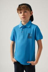 MAYORAL gyerek pamut póló nyomott mintás - kék 140 - answear - 9 290 Ft